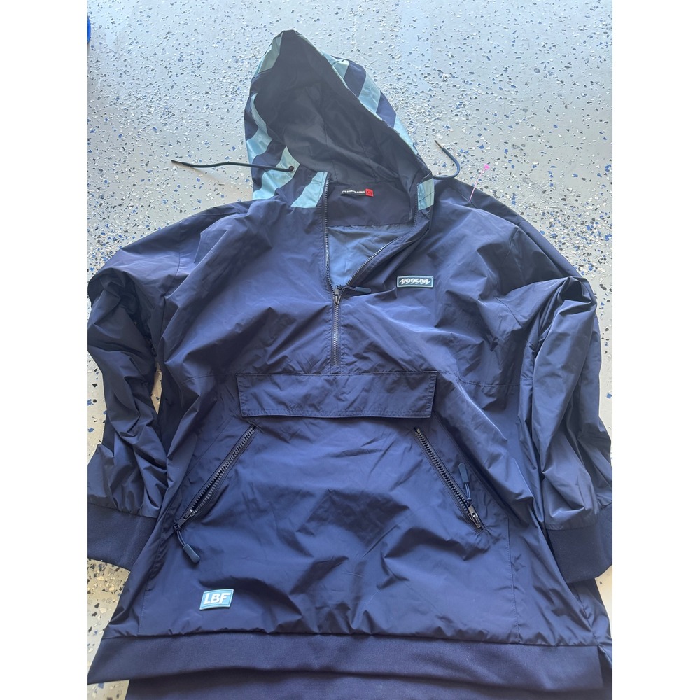 Live Breathe Futbol Anorak Jacket Pullover Quarter Zip Hooded XXL Sporting KC